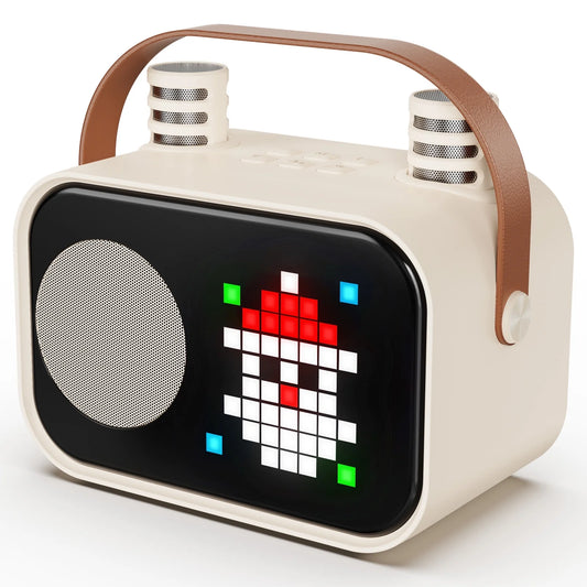 Karaoke Machine for Kids, Kids Karaoke Machine, 15+ Animation Modes, Kids Toy Gift